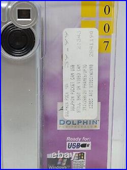 007 Digital Pocket Spy Camera Still Shot Video Dolphin Peripherals 2001 Y2k Vtg
