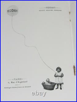 04F59 Rare Vintage Catalogue Camera Kodak the Book Of Baby 1910/1920