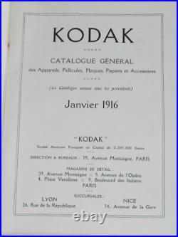 04F59 Rare Vintage Catalogue General Devices Photos Kodak Date January 1916