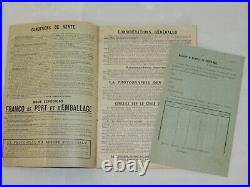 04F59 Rare Vintage Extract Catalogue General Camera Hall May 1909