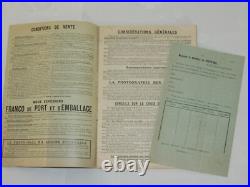 04F59 Rare Vintage Extract Catalogue General Camera Hall May 1909 04F59 Rare Vintage Extract Catalogue General Camera Hall May 1909