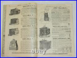 04F59 Rare Vintage Extract Catalogue General Camera Hall May 1909 04F59 Rare Vintage Extract Catalogue General Camera Hall May 1909