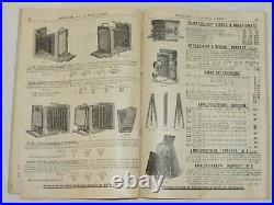 04F59 Rare Vintage Extract Catalogue General Camera Hall May 1909 04F59 Rare Vintage Extract Catalogue General Camera Hall May 1909
