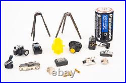 13 Tiny Miniature Cameras with 2 Tripods and 3 Rolls of Film Vintage V20