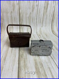 1950's Clean Vintage Mamiya Super 16 Subminiature Spy Camera With Case Japan