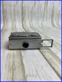 1950's Clean Vintage Mamiya Super 16 Subminiature Spy Camera With Case Japan
