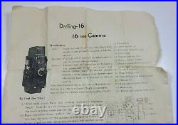 1957 Shincho Seiki Darling -16 Subminiature Camera Vintage RARE