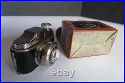 1970s VINTAGE MINI CAMERA Secret Spy Camera Made In Hong Kong Original Box RARE