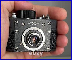 1970s Vintage F-21 Soviet KGB Spy Camera 21mm Old Russian Made Ajax Cold War