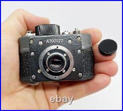 1970s Vintage F-21 Soviet KGB Spy Camera 21mm Old Russian Made Ajax Cold War