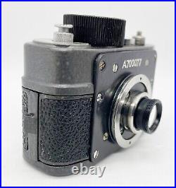 1970s Vintage F-21 Soviet KGB Spy Camera 21mm Old Russian Made Ajax Cold War