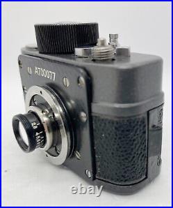 1970s Vintage F-21 Soviet KGB Spy Camera 21mm Old Russian Made Ajax Cold War