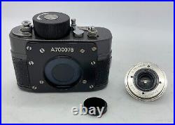 1970s Vintage F-21 Soviet KGB Spy Camera 21mm Old Russian Made Ajax Cold War