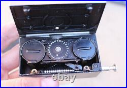 2 Vintage WM. R. Whittaker Micro 16 16mm Subminiature Miniature Camera Chrome