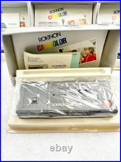 4 Vintage Rokinon Camcolor 110 Pocket Cameras R11eft With Flash New Old Stock