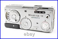 All Working MAMIYA 16 Automatic 16mm Vintage Subminiature Film Camera VIDEO C775