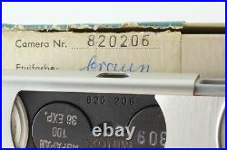 Almost Unused in BOX Minox B Vintage Miniature Silver Spy Camera Case Japan