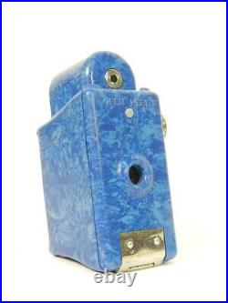 Antigua Camara Subminiatura Coronet Midget Azul Año 1934 Camera Coronet Midget