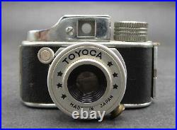Awesome Vintage TOYOCA Japan Miniature Spy Camera /w Leather Case