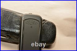 BLACK MINOX III-S VINTAGE SUBMINIATURE CAMERA WithCASE. WORKING AND EXCELLENT