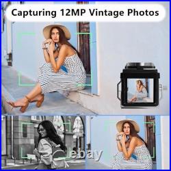 CHUZHAO Vintage Mini Digital Camera, Retro-Style Point and Shoot, 1080P Video CHUZHAO Vintage Mini Digital Camera, Retro-Style Point and Shoot, 1080P Video