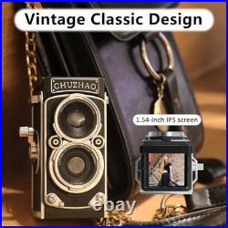 CHUZHAO Vintage Mini Digital Camera, Retro-Style Point and Shoot, 1080P Video CHUZHAO Vintage Mini Digital Camera, Retro-Style Point and Shoot, 1080P Video