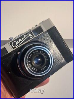 CUENO 8 KMZ Vintage USSR Russian KGB Spy Subminiature 40mm Camera UNTESTED coll