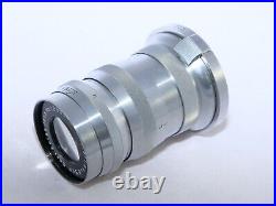 CZJ Triotar 8.5cm f4 for Contax RF 35mm Cameras. Prewar 85mm Telephoto Lens. IIa