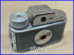 C. M. C. Gray Grey Leatherette Vintage Hit Type Subminiature Camera