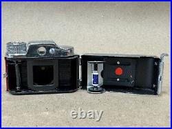 C. M. C. Red Leatherette Vintage Hit Type Subminiature Camera
