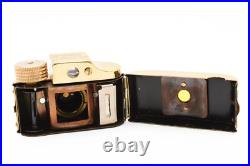 C Normal Vintage Crown Mini Gold Spy Camera And Film 1950's, Made In Japan C Normal Vintage Crown Mini Gold Spy Camera And Film 1950's, Made In Japan
