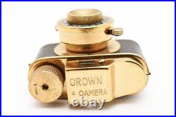 C Normal Vintage Crown Mini Gold Spy Camera And Film 1950's, Made In Japan C Normal Vintage Crown Mini Gold Spy Camera And Film 1950's, Made In Japan