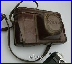 Camera Kiev USSR Soviet Format Russian Vintage 5 cm Peter 8 Leather Case