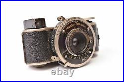 Camera Miniature Minifex Fotofex. Lens Trioplan F/3.5 0 31/32in