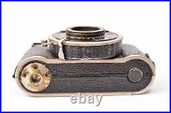 Camera Miniature Minifex Fotofex. Lens Trioplan F/3.5 0 31/32in