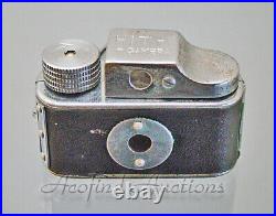 Clean 1950's Japanese, Japan Sub Miniature HIT Spy Camera, Leather Case Vintage