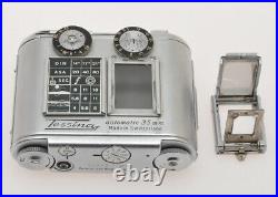 Concava S. A. Tessina 35 Chrome small Swiss reflex camera 35mm c. 1960