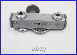 Corona SUBMINIATURE RANGEFINDER CAMERA With Case Occupied Japan Vintage 1940s EUC