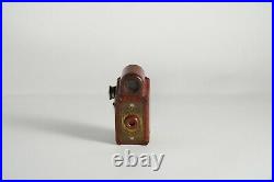 Coronet Midget Red Bakelite Sub Miniature 16mm Vintage Film Camera