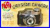 Crystar 1940 S Subminiature Camera With A 17 5mm Rollfilm Made In Japan