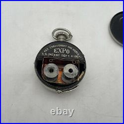 Expo Vintage Spy Watch Camera New York throughout the world pat. 1940