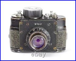 F-21 SPY Soviet Subminiature KGB Camera Vintage No. 78137 with Cassette