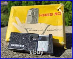 Film Camera 16mm tested Kiev 30 Vintage Cameras Subminiature mini spy ussr old