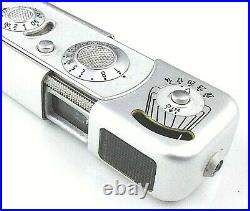 GMinox B Subminiature Film Camera in Box with Flash Attachment & Cases (Metric)