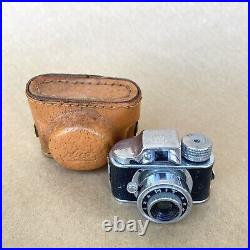 HIT Vintage Subminiature Spy Camera, Made In Japan With Leather Case, NICE