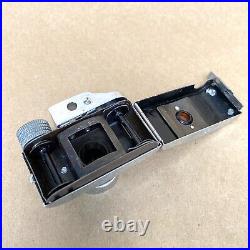 HIT Vintage Subminiature Spy Film Camera (WHITE FACE) (MIJ) With Leather Case
