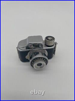 HOMER Hit Type Vintage Subminiature Camera withLeather Case Clean