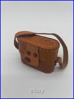 HOMER Hit Type Vintage Subminiature Camera withLeather Case Clean