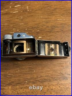 Hit Mini Japanese Spy Camera with Brown/Tan Leather Case Vintage