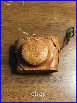 Hit Mini Japanese Spy Camera with Brown/Tan Leather Case Vintage